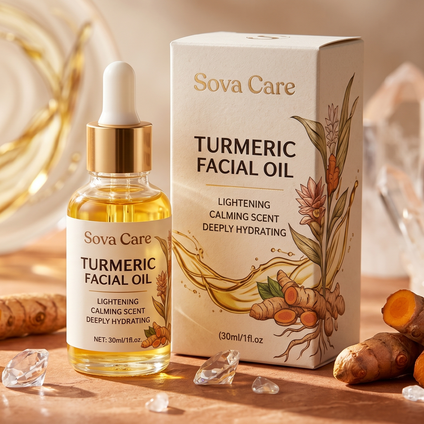 Sova Care - Glowing Skin Serum